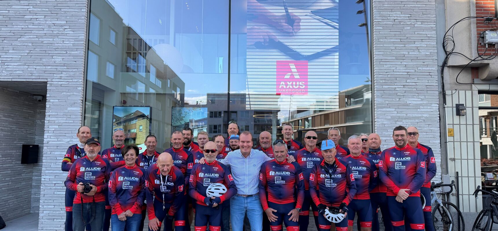 AXUS Vastgoed en de Merckx Boys: al sinds 2017 samen op weg.