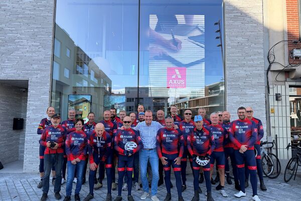 AXUS Vastgoed en de Merckx Boys: al sinds 2017 samen op weg.